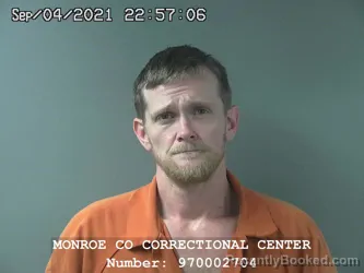 Mugshot of SETH R OMULLANE booked in Monroe County, Indiana on March 20, 2026