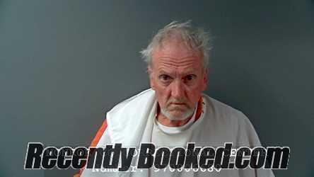 Booking photo from Monroe County, Indiana