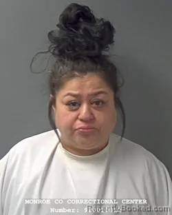 Mugshot of STEPHANIE CRUZ booked in Monroe County, Indiana on March 27, 2026