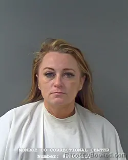 Mugshot of TIFFANY MARIE BELL booked in Monroe County, Indiana on May 13, 2026