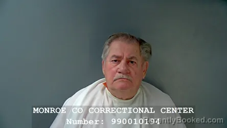 Mugshot of WALLACE K KINDER booked in Monroe County, Indiana on June 15, 2026