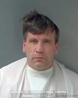 Mugshot of DAVID A FENDER booked in Monroe County, Indiana on March 28, 2026