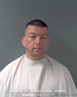 Mugshot of JOSHUA DAVID DEHART booked in Monroe County, Indiana on May 25, 2026