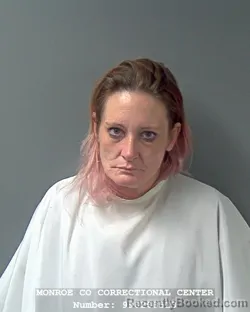 Mugshot of HOLLY LYNN VINCENT booked in Monroe County, Indiana on June 30, 2026