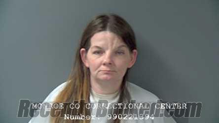 Booking photo from Monroe County, Indiana