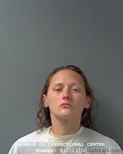 Mugshot of JESSICA ANN DOUGLAS booked in Monroe County, Indiana on July 20, 2026