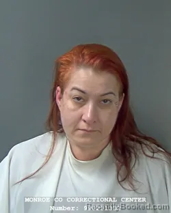 Mugshot of AMBER LEE STANDISH booked in Monroe County, Indiana on April 2, 2026