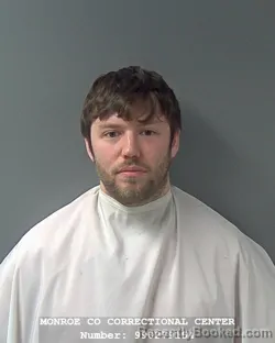 Mugshot of DYLAN LAWRENCE PERRY booked in Monroe County, Indiana on March 25, 2026