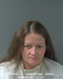 Mugshot of Tonya Mae Jenkins booked in Monroe County, Indiana on September 11, 2026