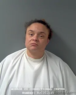 Mugshot of ANDREA STACEE WELLS booked in Monroe County, Indiana on March 21, 2026