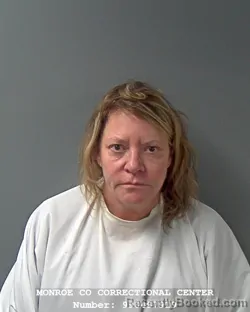 Mugshot of KAREN DIANE ELGAR booked in Monroe County, Indiana on May 27, 2026