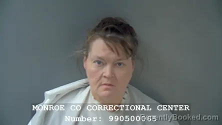 Mugshot of VICKIE KAY BROWN booked in Monroe County, Indiana on June 1, 2026