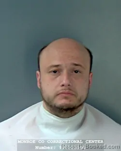 Mugshot of CHRISTOPHER LEE PHILLIPS booked in Monroe County, Indiana on March 16, 2026