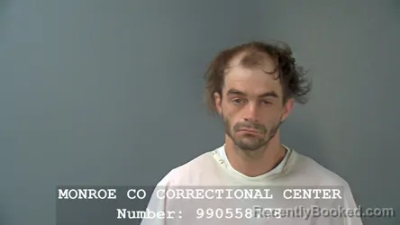 Mugshot of Jacob Aaron Boomsma booked in Monroe County, Indiana on September 9, 2026