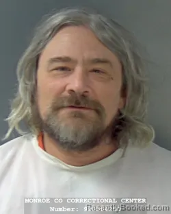 Mugshot of BRYAN SCOTT TOMEY booked in Monroe County, Indiana on March 24, 2026