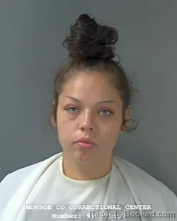 Mugshot of SELENA GONZALES booked in Monroe County, Indiana on July 20, 2026