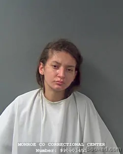 Mugshot of REBEKAH MARIE MILLER booked in Monroe County, Indiana on June 4, 2026