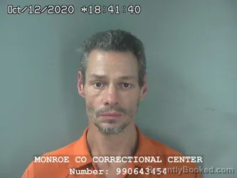 Mugshot of JAMES CHARLES CONNELL booked in Monroe County, Indiana on March 19, 2026