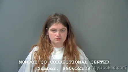 Mugshot of DESTINY MARIE WRIGHT booked in Monroe County, Indiana on April 28, 2026