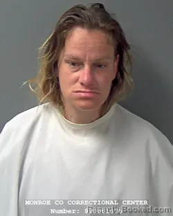Mugshot of ELIZABETH MARIE SIGMAN booked in Monroe County, Indiana on May 14, 2026