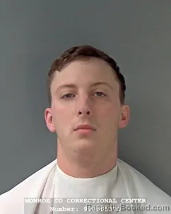 Mugshot of HUNTER ROSS FIGG booked in Monroe County, Indiana on March 25, 2026