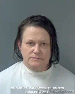 Mugshot of ROBYN CHRISTINE DESTEFANO booked in Monroe County, Indiana on March 23, 2026