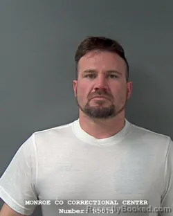 Mugshot of EVAN WHITE booked in Monroe County, Indiana on April 3, 2026