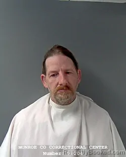 Mugshot of MARK WAYNE ROBINSON booked in Monroe County, Indiana on March 24, 2026