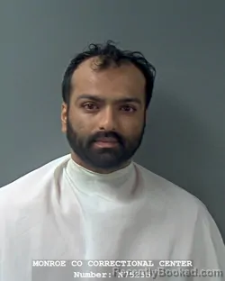 Mugshot of YASH PATEL booked in Monroe County, Indiana on May 9, 2026