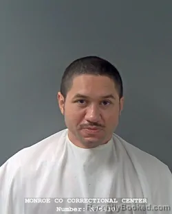 Mugshot of GABRIEL REUBEN GRIFFIN booked in Monroe County, Indiana on March 13, 2026