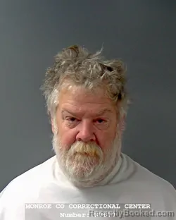 Booking photo from Monroe County, Indiana