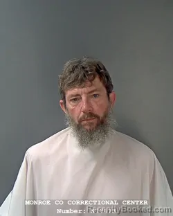 Mugshot of JAMES ROBERT JOHNSON booked in Monroe County, Indiana on April 4, 2026