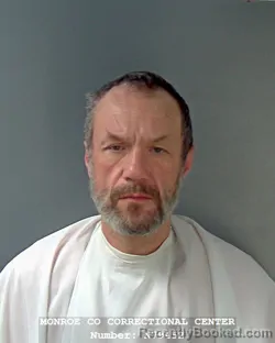 Mugshot of FRANK WAYNE FRYE booked in Monroe County, Indiana on March 19, 2026