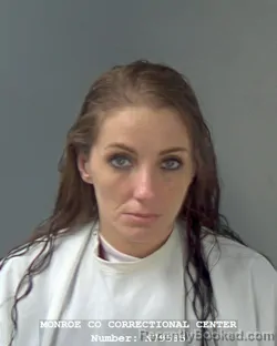 Mugshot of BRITTANY MARIE MCGAUHEY booked in Monroe County, Indiana on March 9, 2026