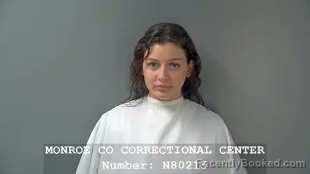 Mugshot of EMILY MARIE GRIGG booked in Monroe County, Indiana on April 24, 2026