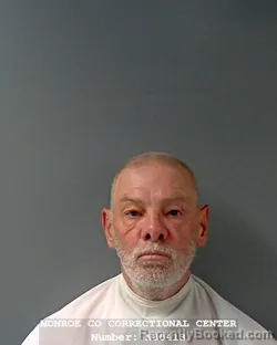 Mugshot of ROBERT JAMES BALLARD booked in Monroe County, Indiana on May 9, 2026