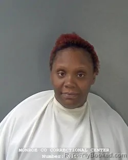 Mugshot of CHAREESE LASHAI MCFARLAND booked in Monroe County, Indiana on June 28, 2026