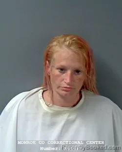 Mugshot of Tiffany Lynn Steele booked in Monroe County, Indiana on August 26, 2026
