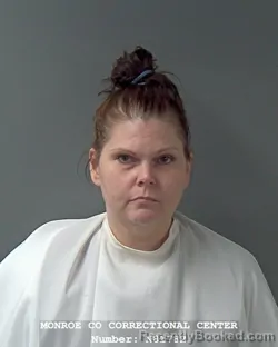 Mugshot of AMNEY DAWN SCHRADER booked in Monroe County, Indiana on March 21, 2026