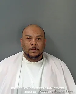 Mugshot of SILAS DARNELL SALLIER booked in Monroe County, Indiana on March 29, 2026