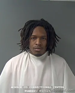 Mugshot of KAOE QUINTON ZIEGLER booked in Monroe County, Indiana on March 24, 2026