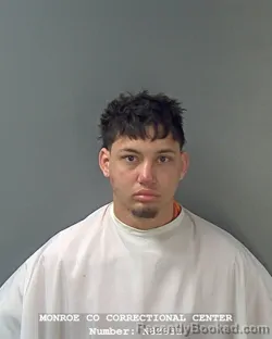 Mugshot of DANIEL A GONZALES PRIMERA booked in Monroe County, Indiana on March 22, 2026