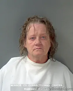 Mugshot of ROBIN L VITONE booked in Monroe County, Indiana on March 23, 2026