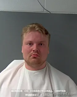 Mugshot of JACOB D FISCO booked in Monroe County, Indiana on March 25, 2026