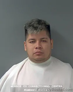 Mugshot of VICTOR CORTEZ POPOCA booked in Monroe County, Indiana on March 27, 2026