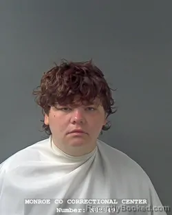 Mugshot of DAKOTA WARD booked in Monroe County, Indiana on March 27, 2026