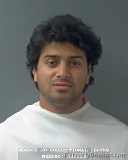 Mugshot of SUJAY BOYAPALLI booked in Monroe County, Indiana on March 28, 2026