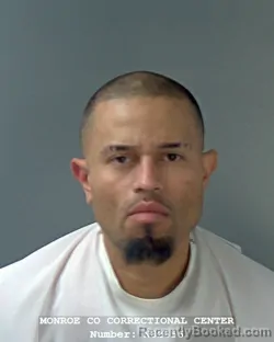 Mugshot of MARCO JOSUE MARTINEZ SORTO booked in Monroe County, Indiana on March 29, 2026