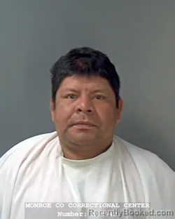 Mugshot of CATALINO HERNANDEZ CORTEZ booked in Monroe County, Indiana on April 23, 2026