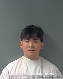 Mugshot of IAN JOOYOUNG KIM booked in Monroe County, Indiana on April 23, 2026